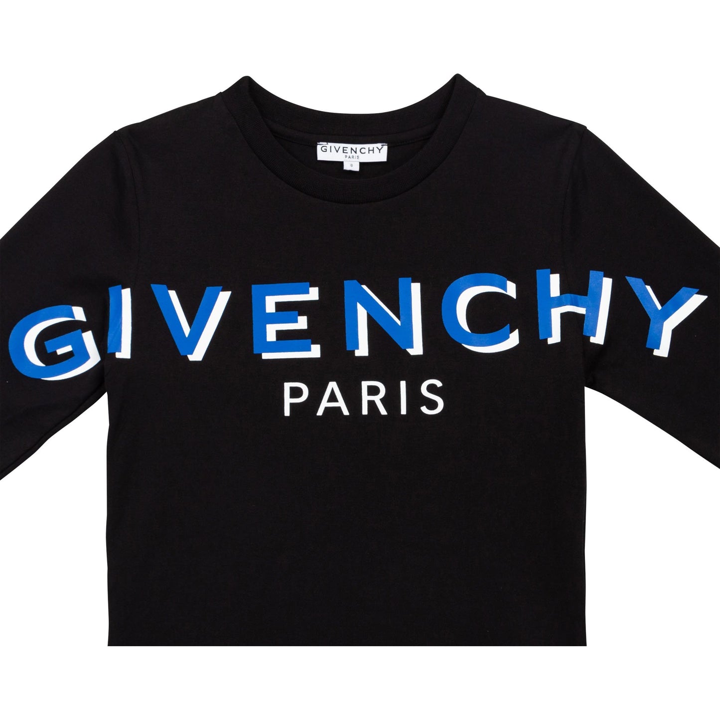 男童黑色Logo棉T恤