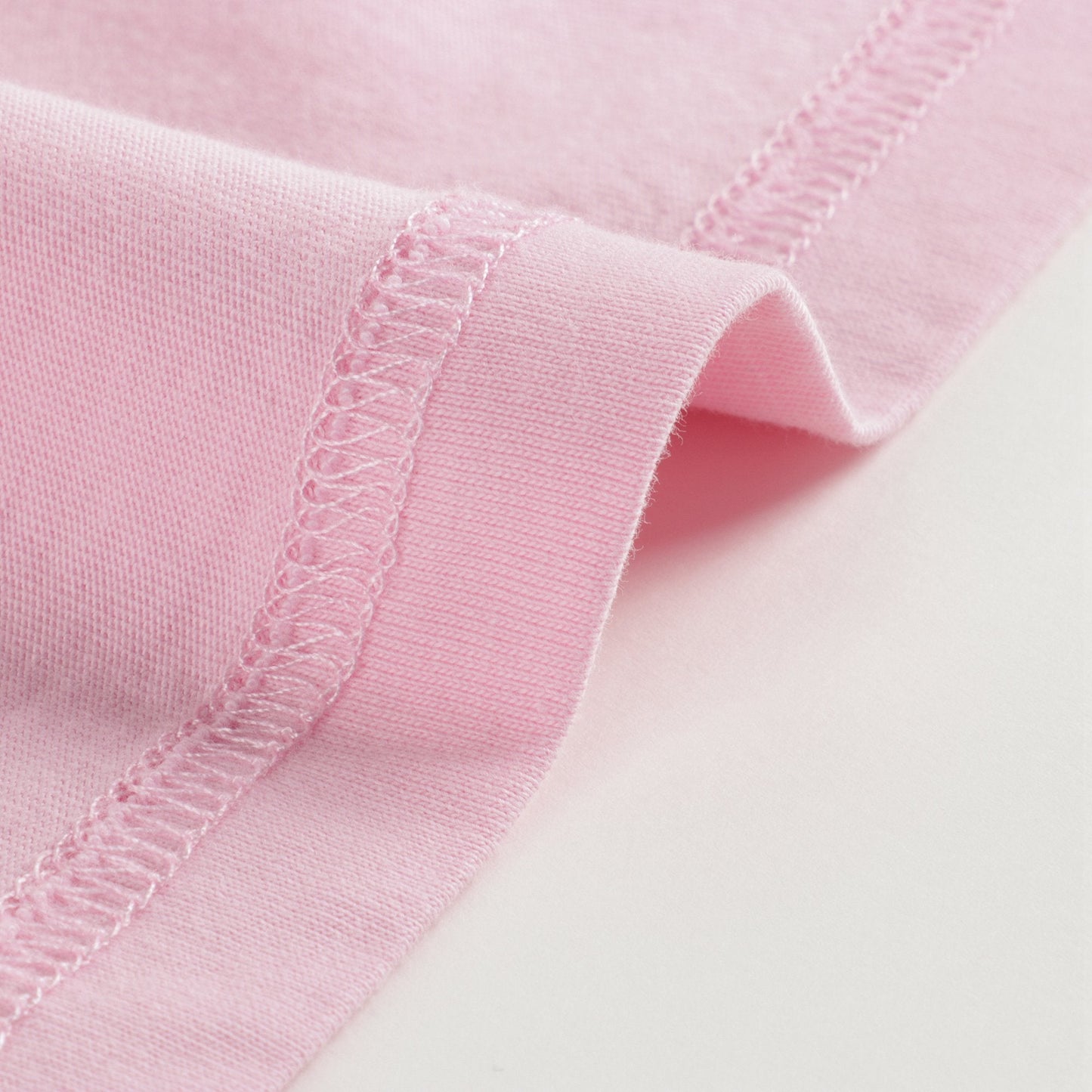 Girls Pink Languages Cotton Top