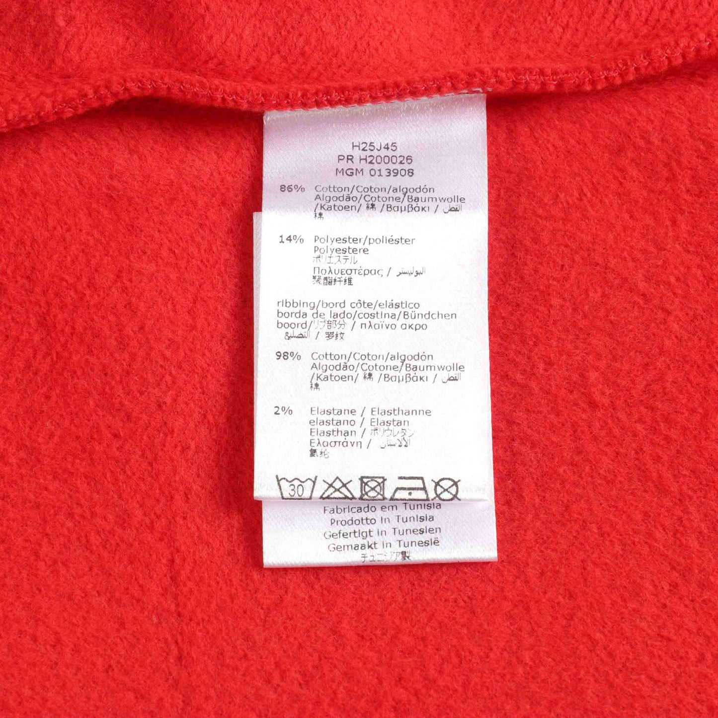 Boys & Girls Red Logo Sweatshirt