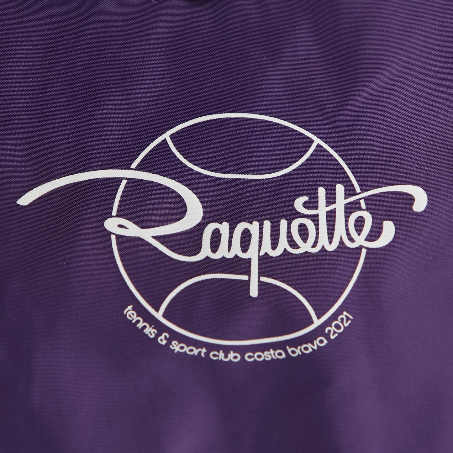 儿童紫色Logo夹克