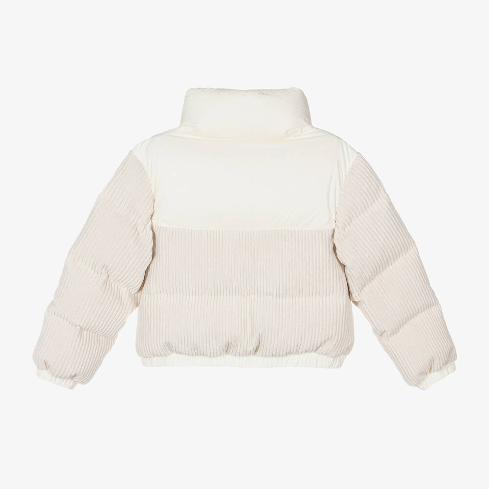 女童象牙白"WAITAKI"羽绒服