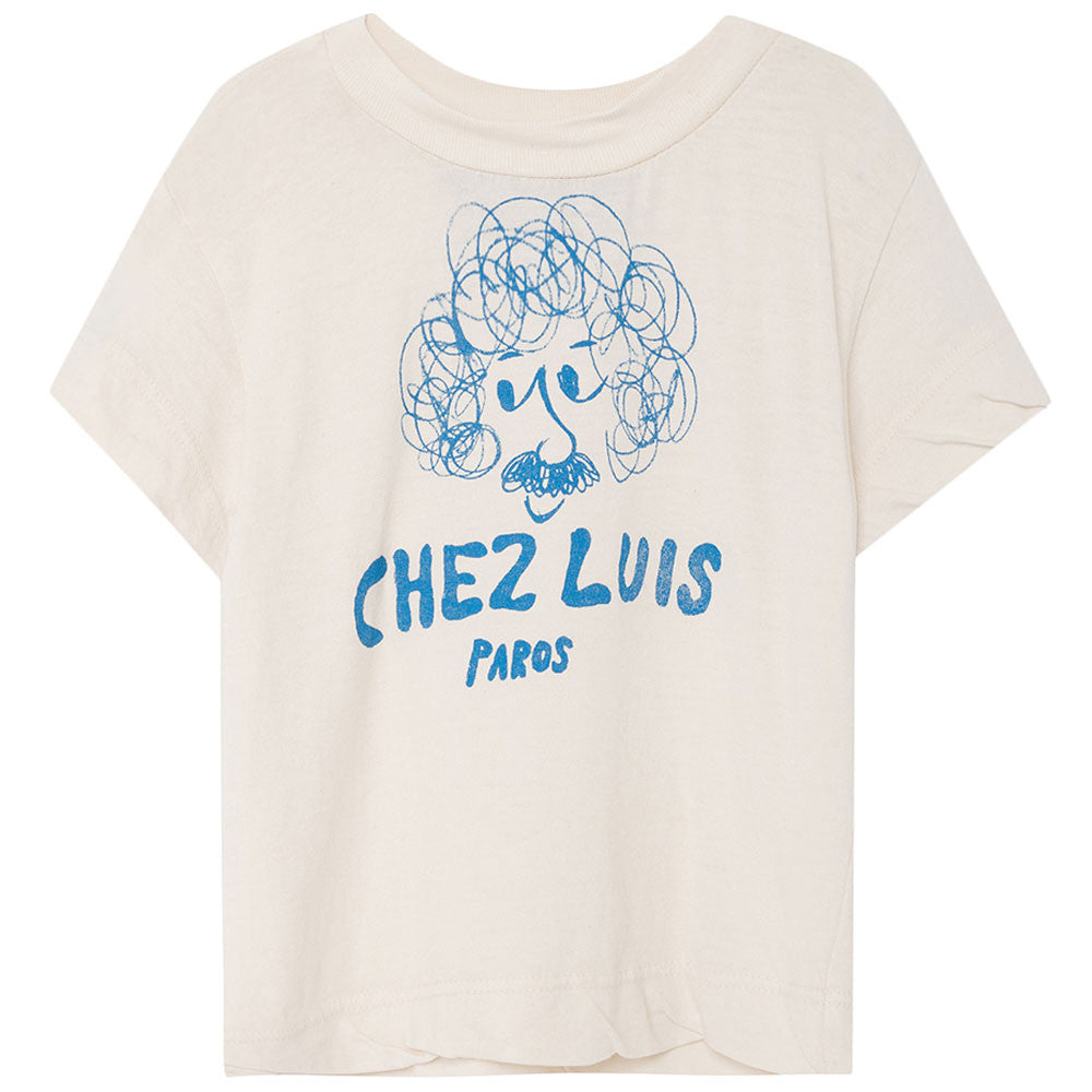Baby White "Chez Luis"T-shirt