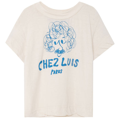 Baby White "Chez Luis"T-shirt