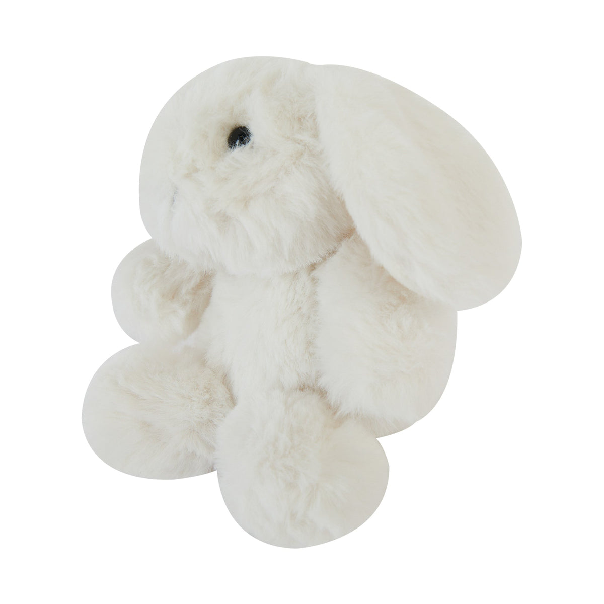 婴儿白色兔子玩偶(10cm)