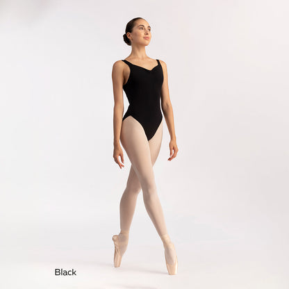 女童黑色芭蕾舞连体衣(有衬里DAD2002MP/black)