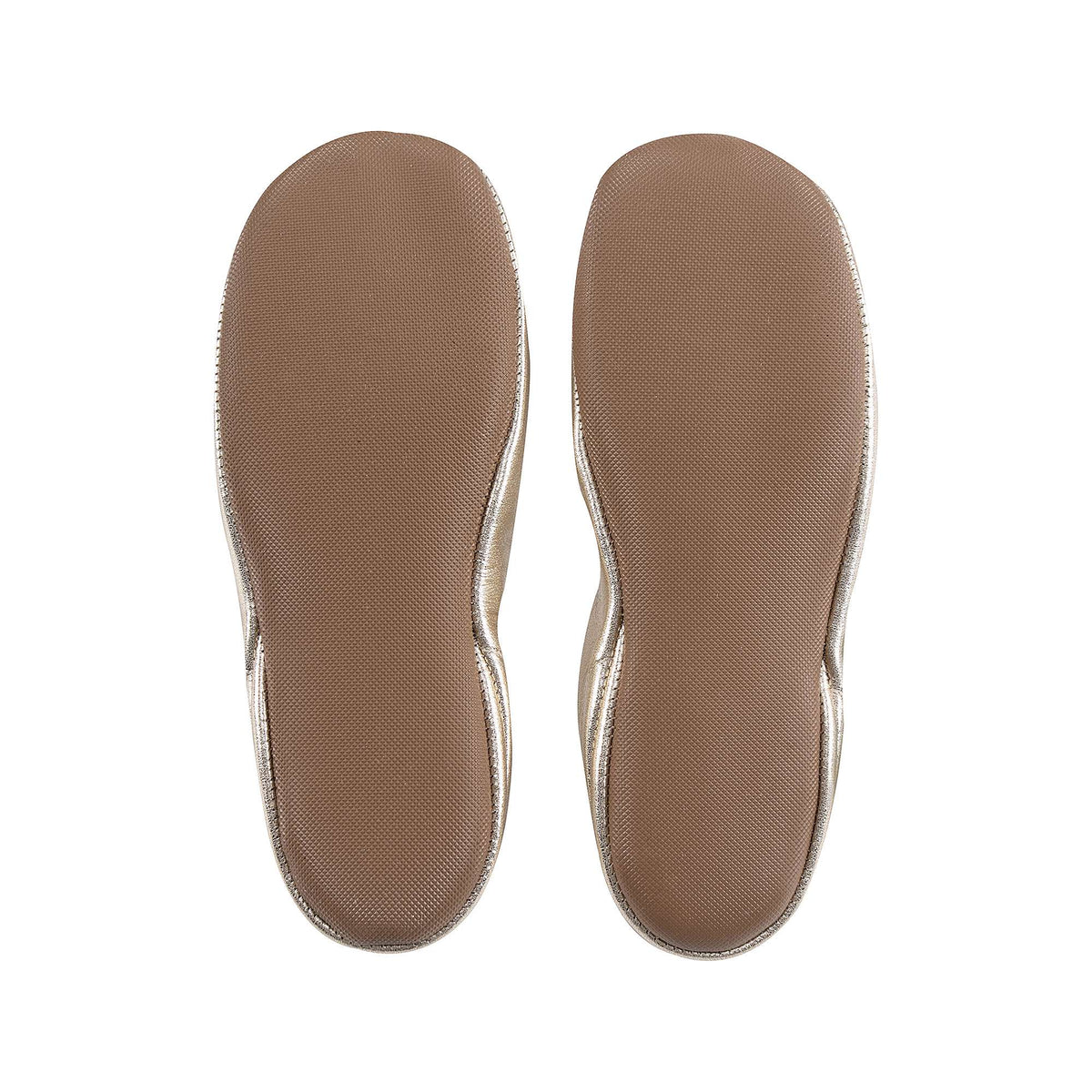 Girls Gold Stars Leather Shoes