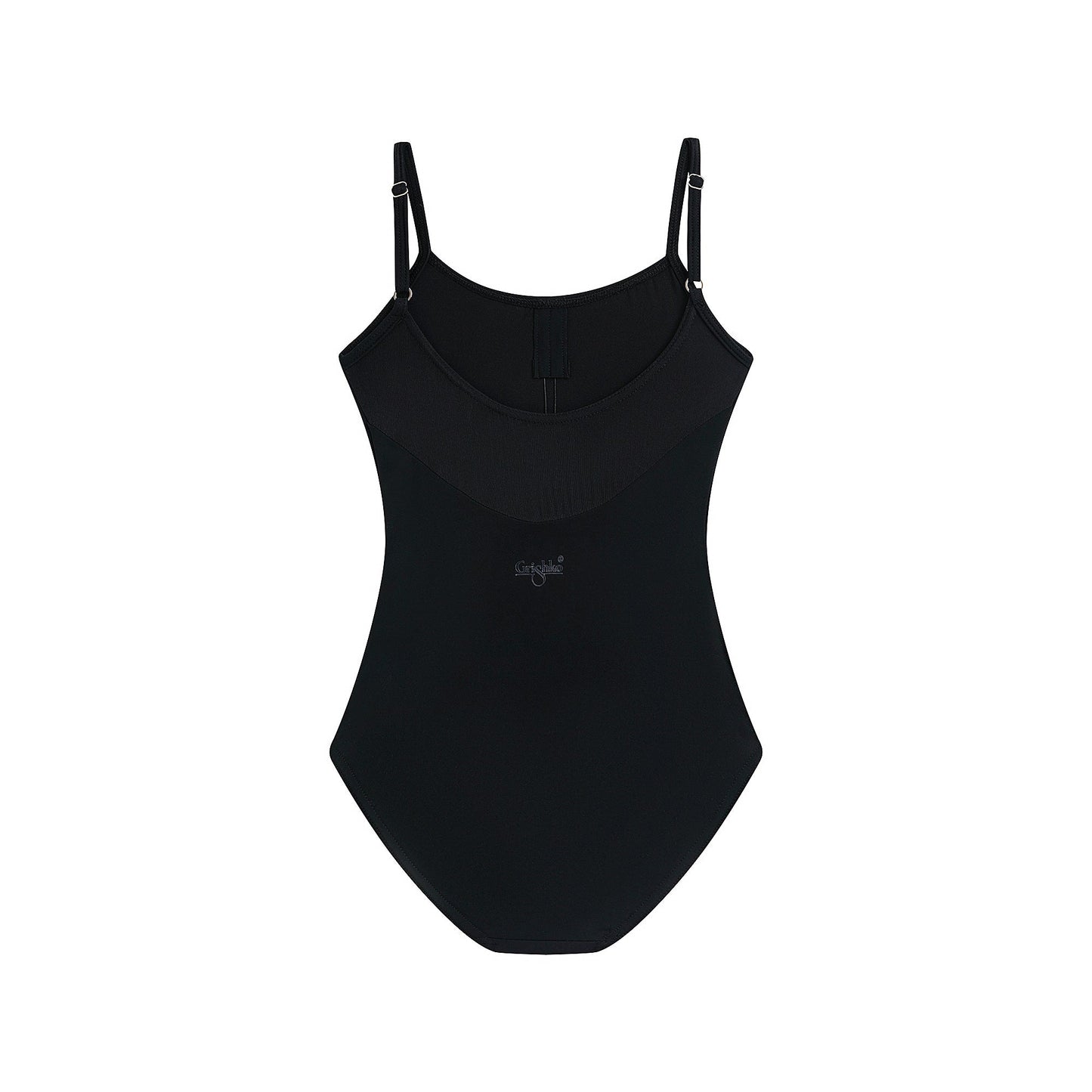 女童黑色芭蕾舞连体衣(有衬DAD1491/1MP/black)