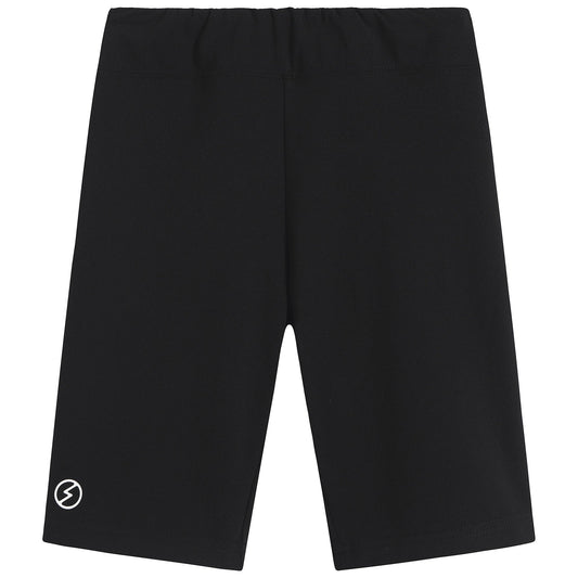 儿童黑色Logo骑行裤