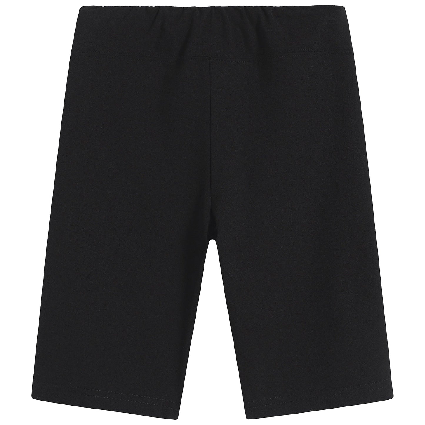 儿童黑色Logo骑行裤