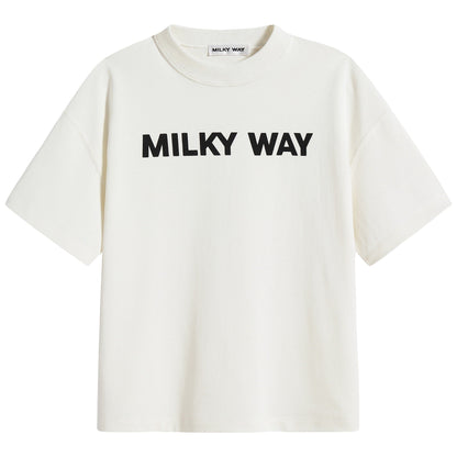 儿童白色LogoT恤