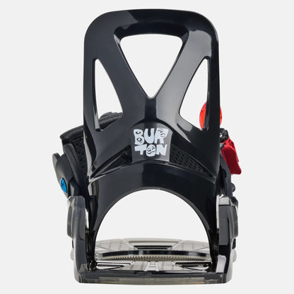 儿童黑色"Grom Disc"滑雪固定器