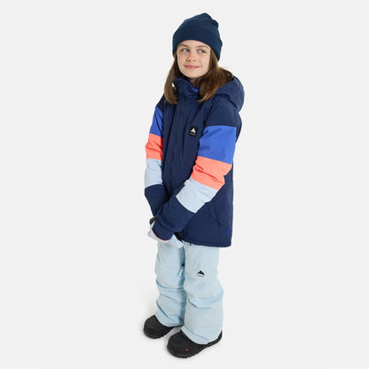 儿童深蓝色滑雪服
