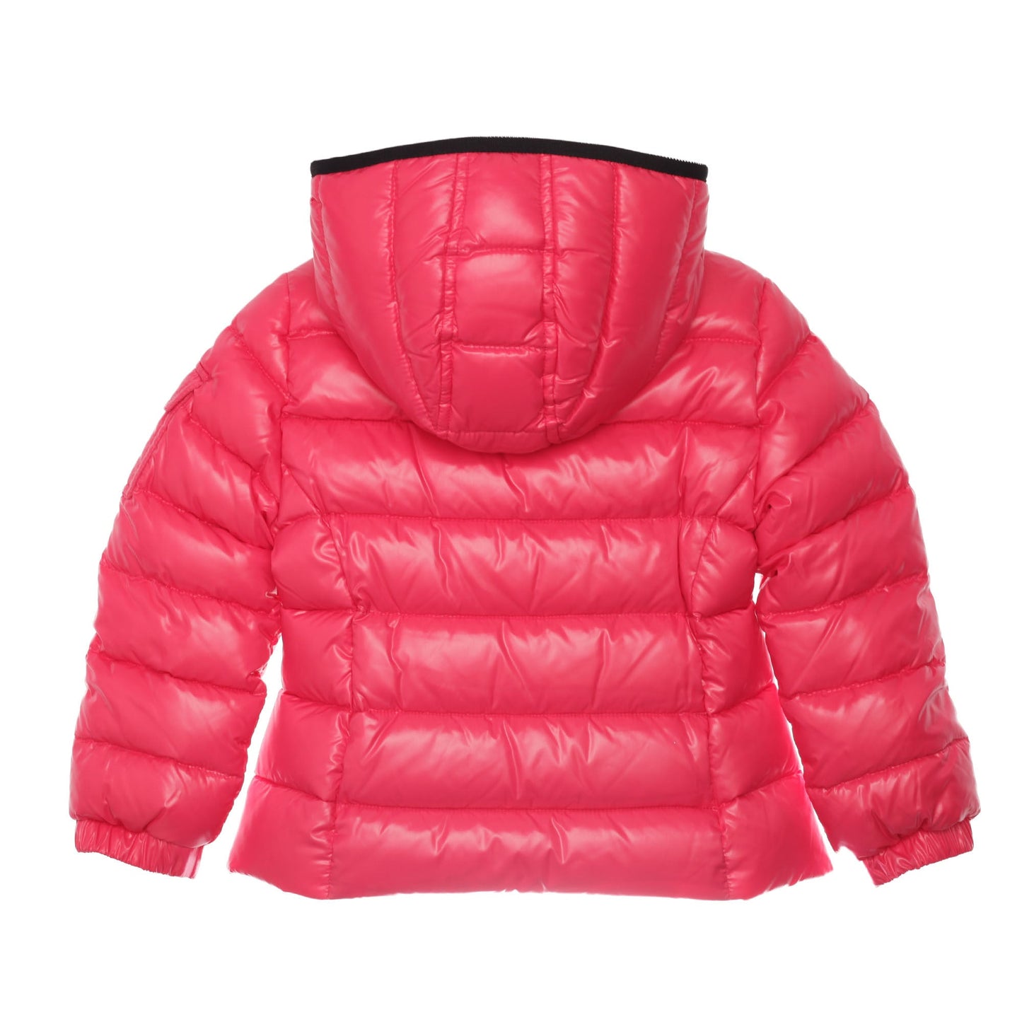 Girls Pink Hooded Padded Down 'Bady' Jacket