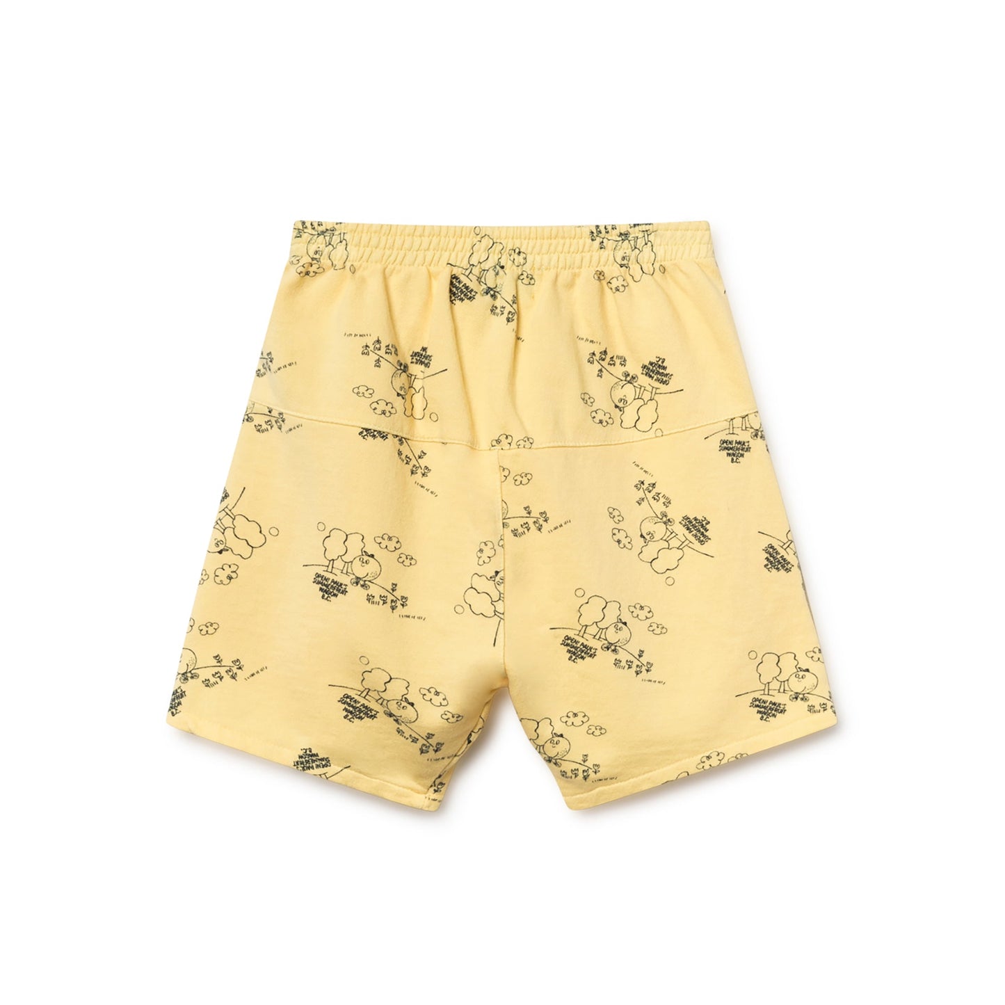 Boys Mellow Yellow Orange Cotton Shorts