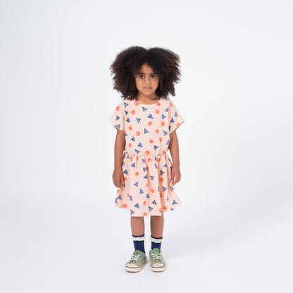 Girls Seaport Cotton Cherry Short Socks