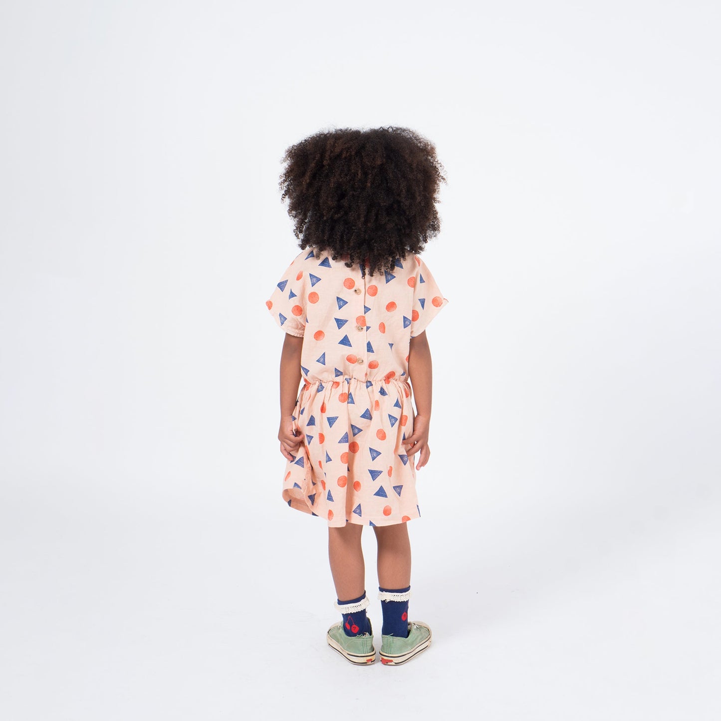 Girls Seaport Cotton Cherry Short Socks