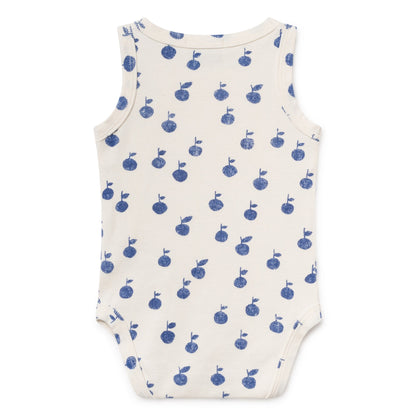 Baby White Cotton Apples Tank Body