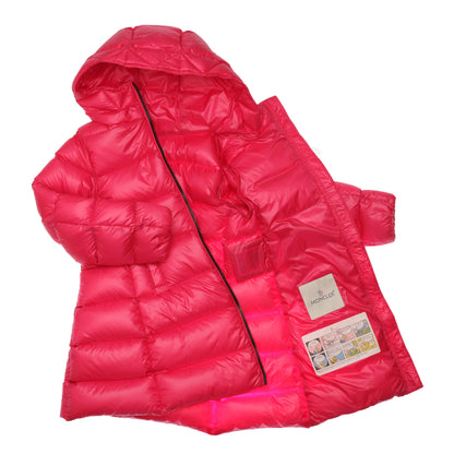 Girls Fuchsia Hooded 'Suyen' Padded Down Jacket