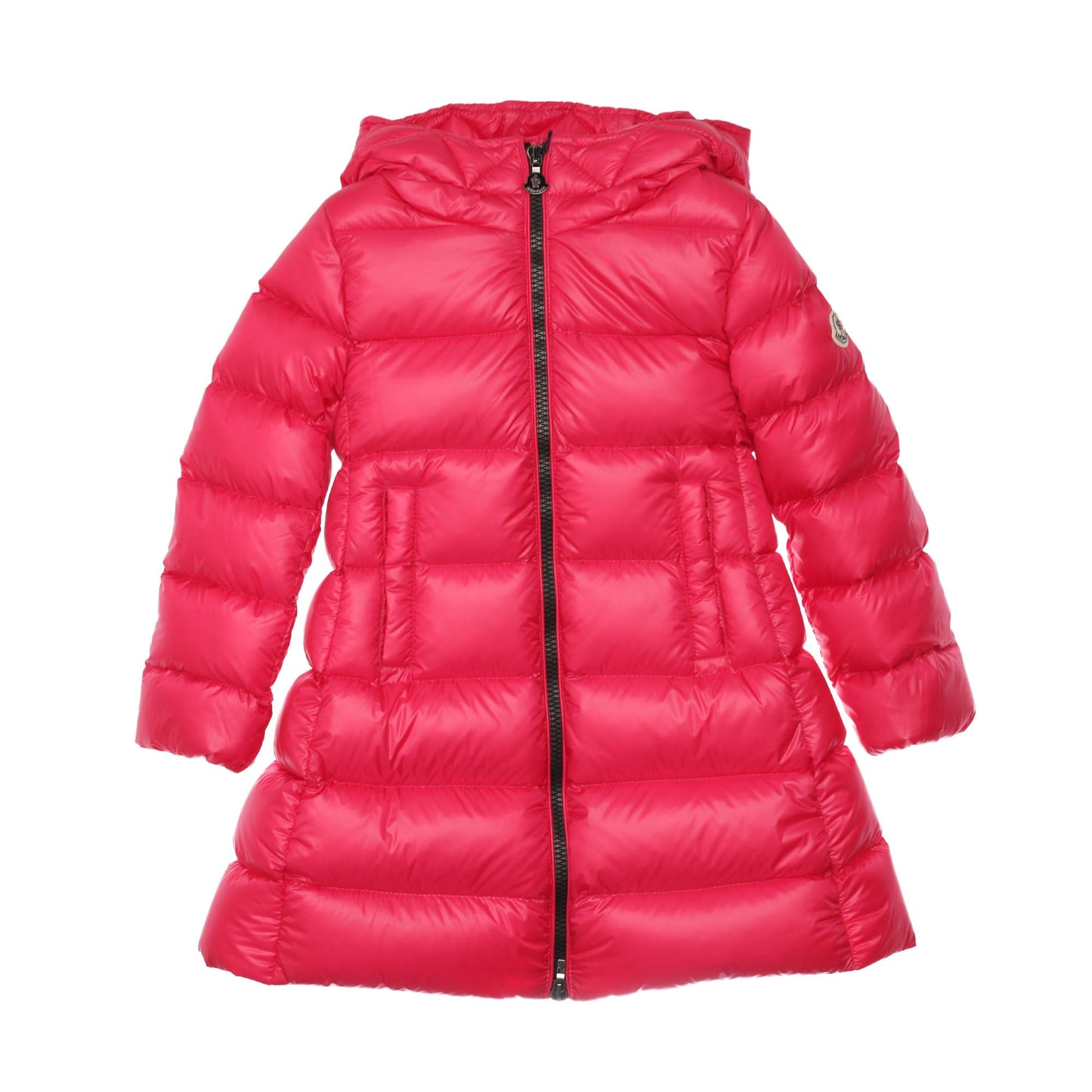 Girls Fuchsia Hooded 'Suyen' Padded Down Jacket