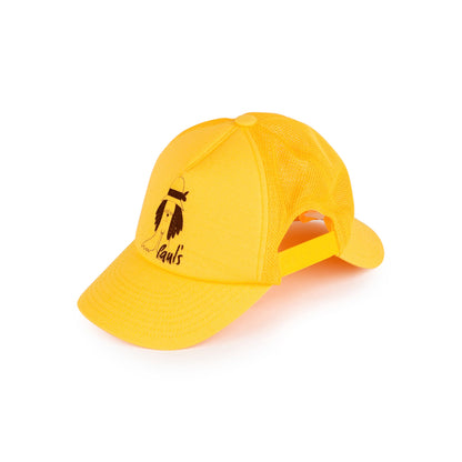 Girls Yellow Paul s Double-Peak Cap