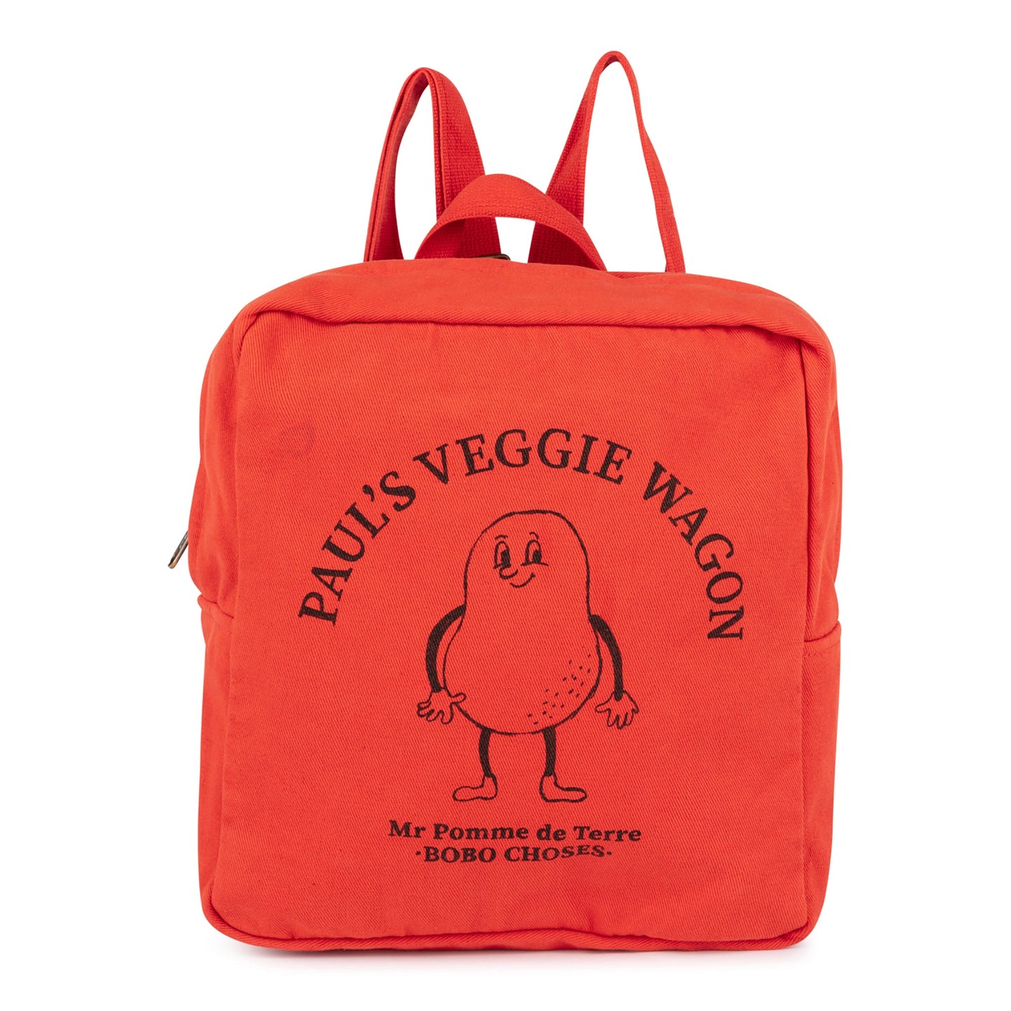 Girls Red Clay Pomme de Terre Petit School Bag