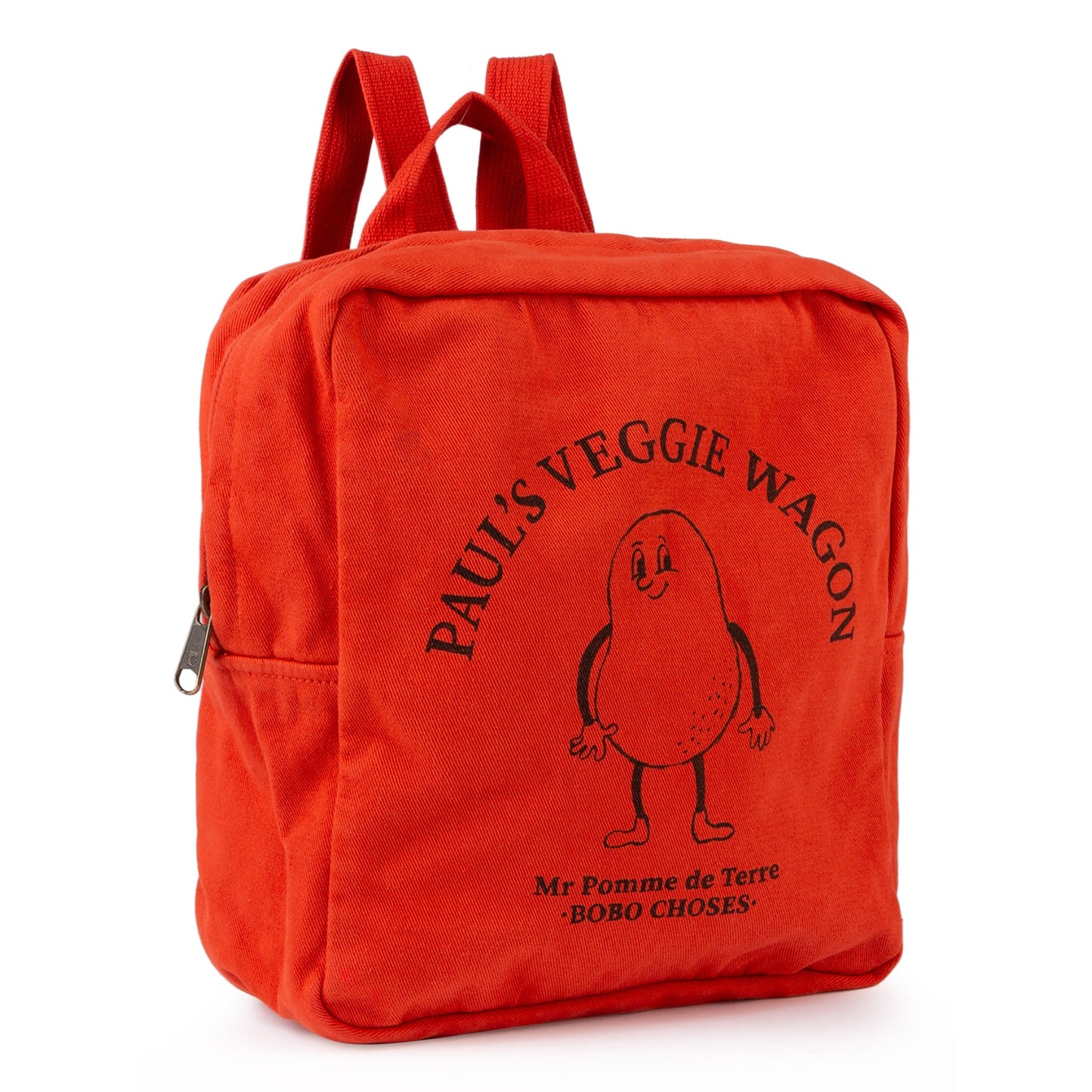 Girls Red Clay Pomme de Terre Petit School Bag