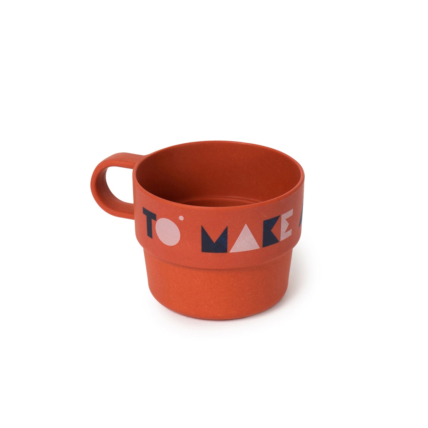 Baby Red Clay Bamboo Cups Pack x4