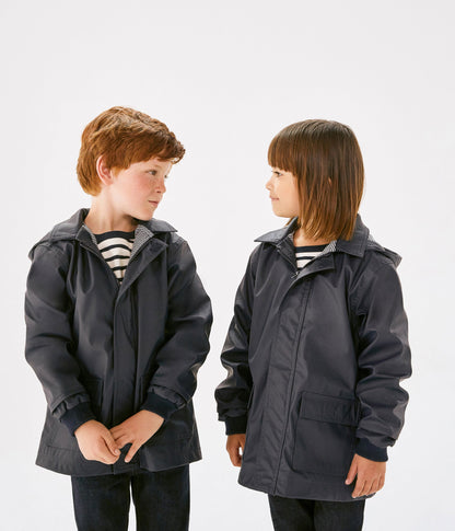 Girls & Boys Navy Coat