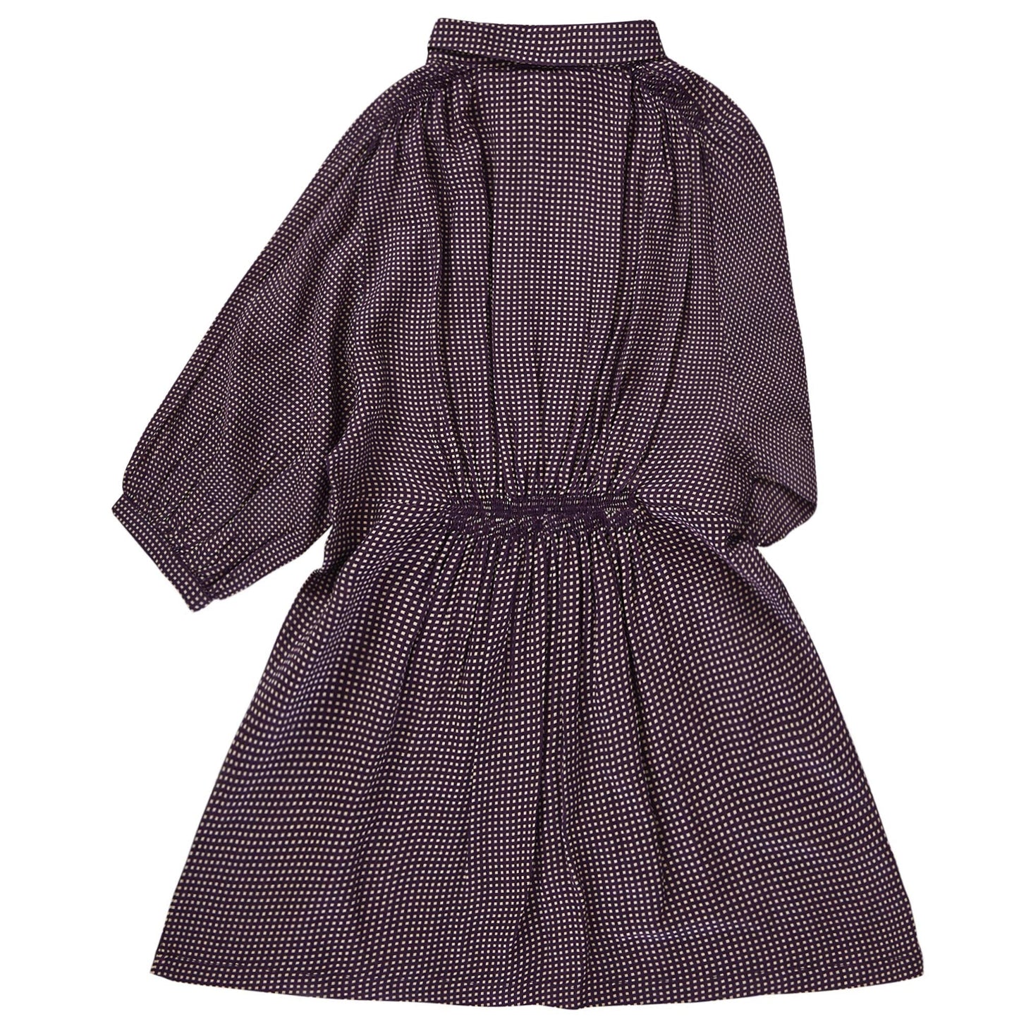 Girls Deep Purple Viscose Dress
