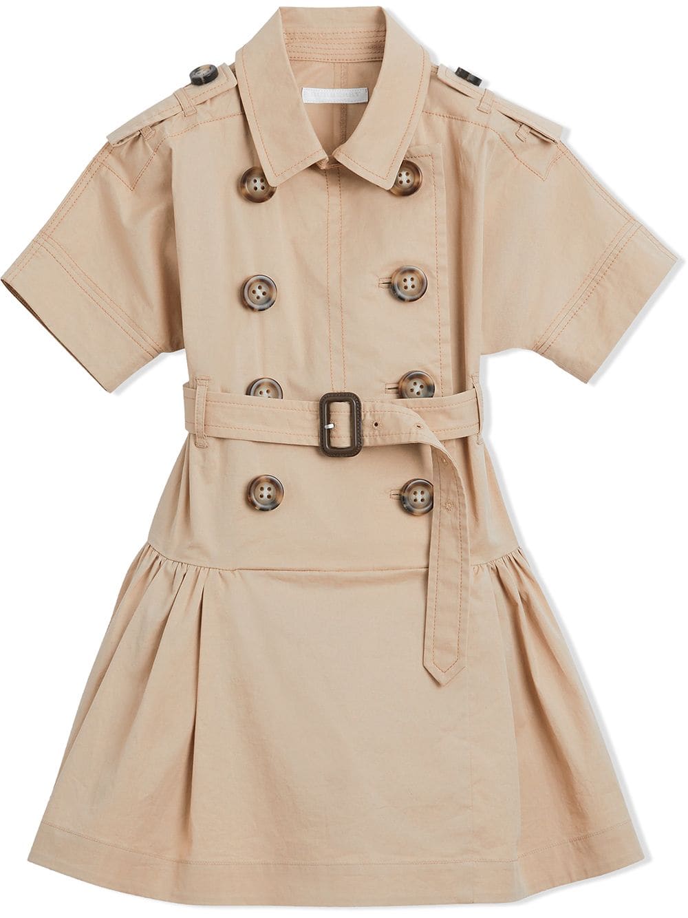 Girls Beige Cynthie Trench Dress