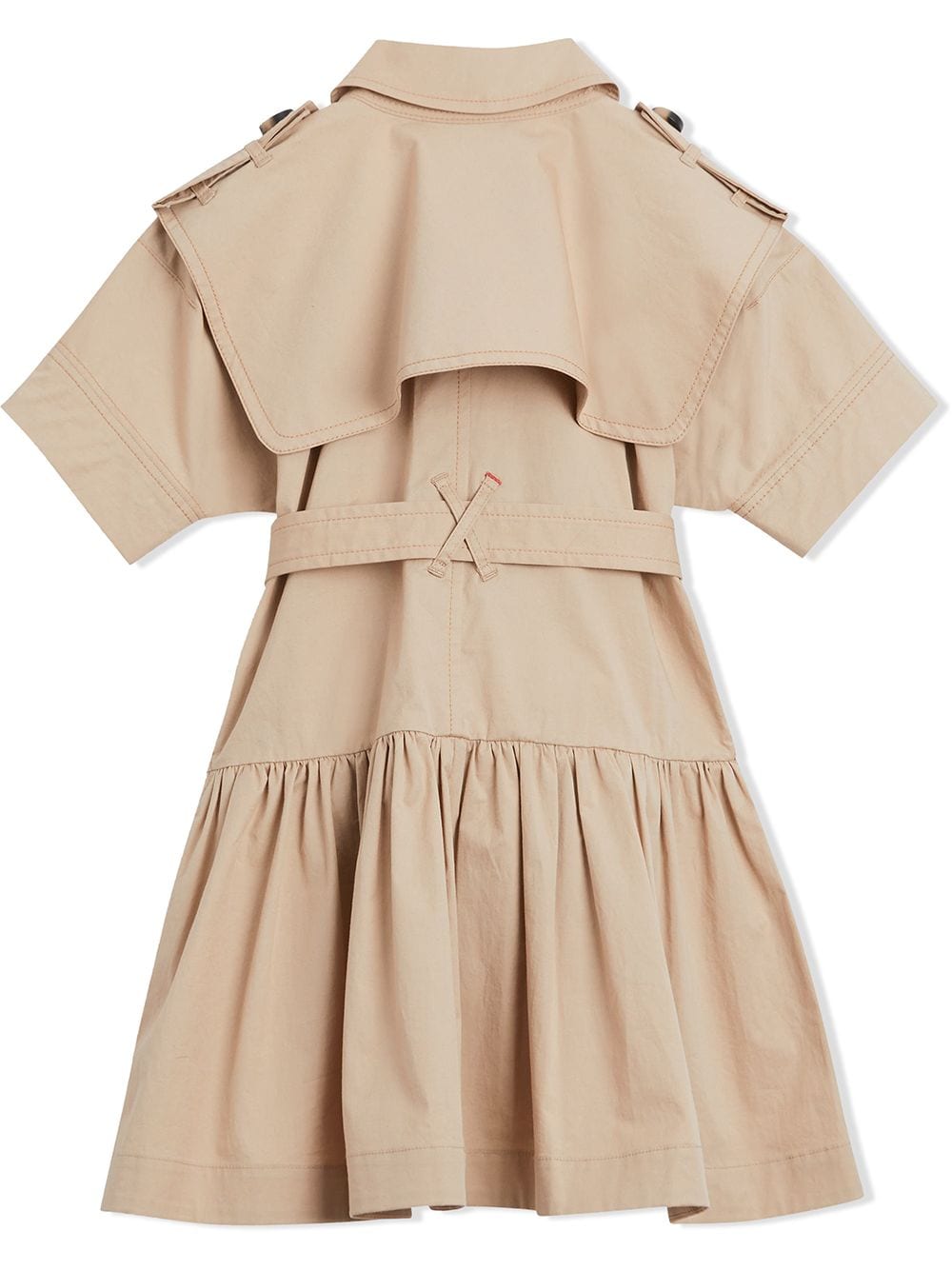 Girls Beige Cynthie Trench Dress