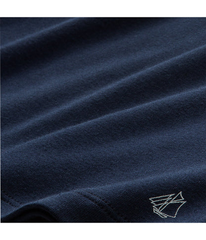 Boys & Girls Navy Cotton Top