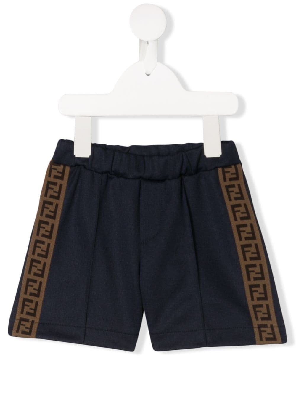 Baby Boys Navy FF Logo Bermuda Shorts