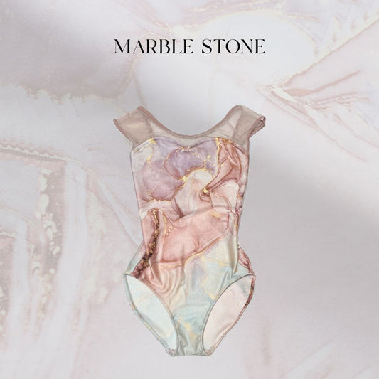 女士粉色"Marble stone"芭蕾舞连体衣(161112935/Plie/Moss pink)