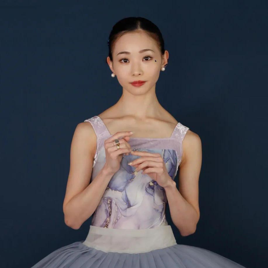 女士紫色"Sapphire marble stone"芭蕾舞连体衣(186127129/Pique/Lira)