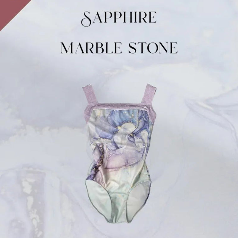 女童浅紫色"Sapphire Marble Stone"芭蕾舞连体衣(186127237/Pique/Lira)