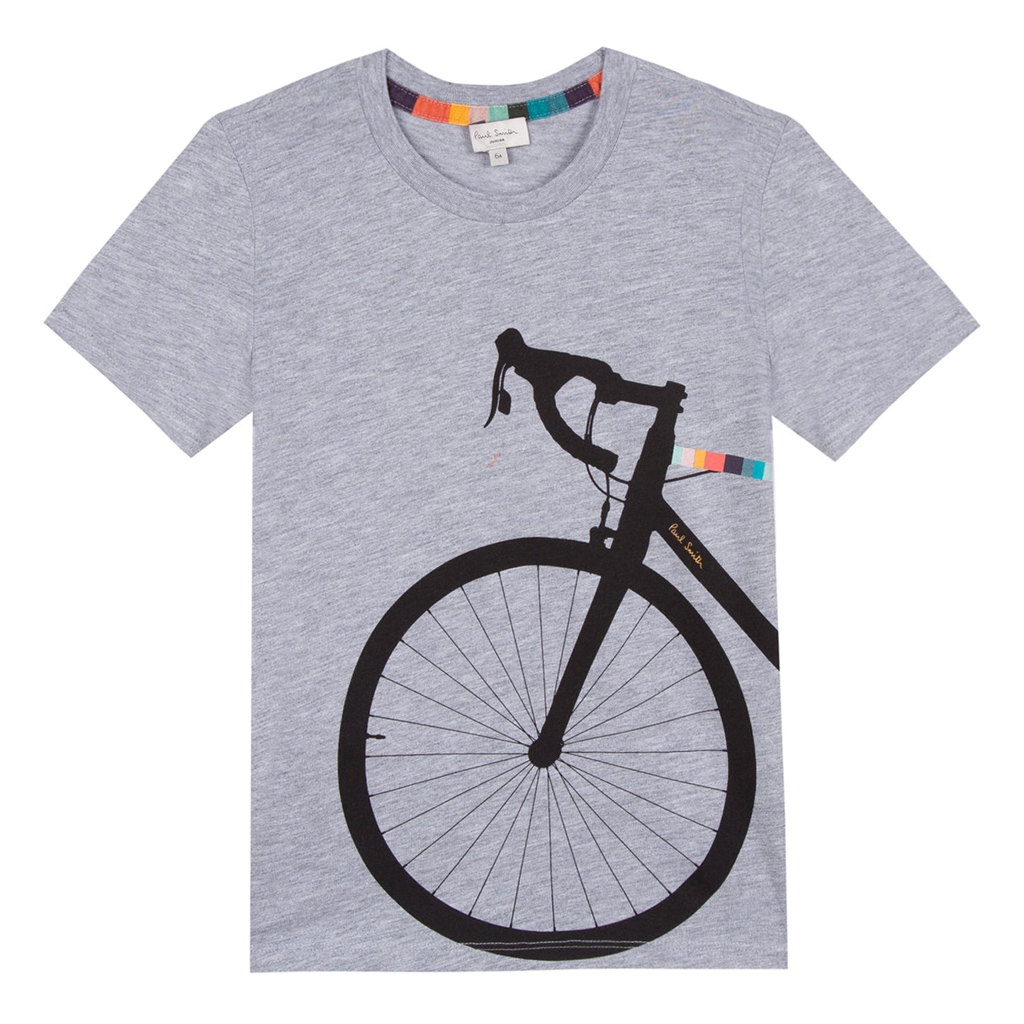 Boys Grey Cotton T-shirt