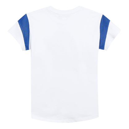 Boys Optic White Cotton T-shirt