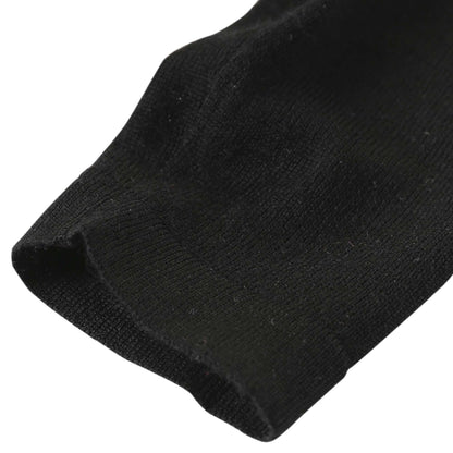 Girls Black Bow Trims Knitted Cardigan
