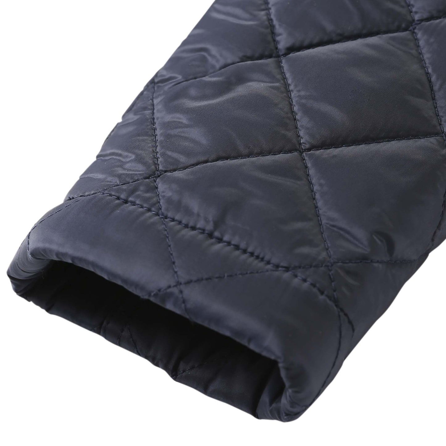 Baby Boys Ink Blue Padded Down Hooded Jacket