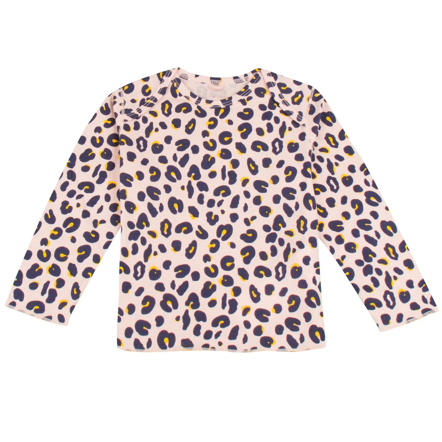 Buster/Macy Baby Pink Organic Top&Trousers With Leopard Print