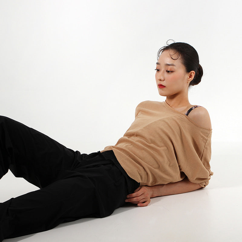 女童沙色芭蕾舞T恤