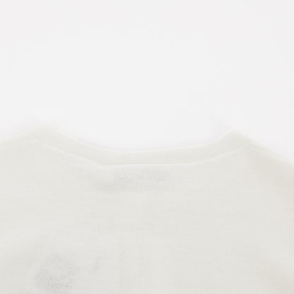 女童白色棉开衫
