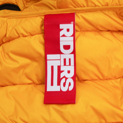 儿童黄色羽绒服