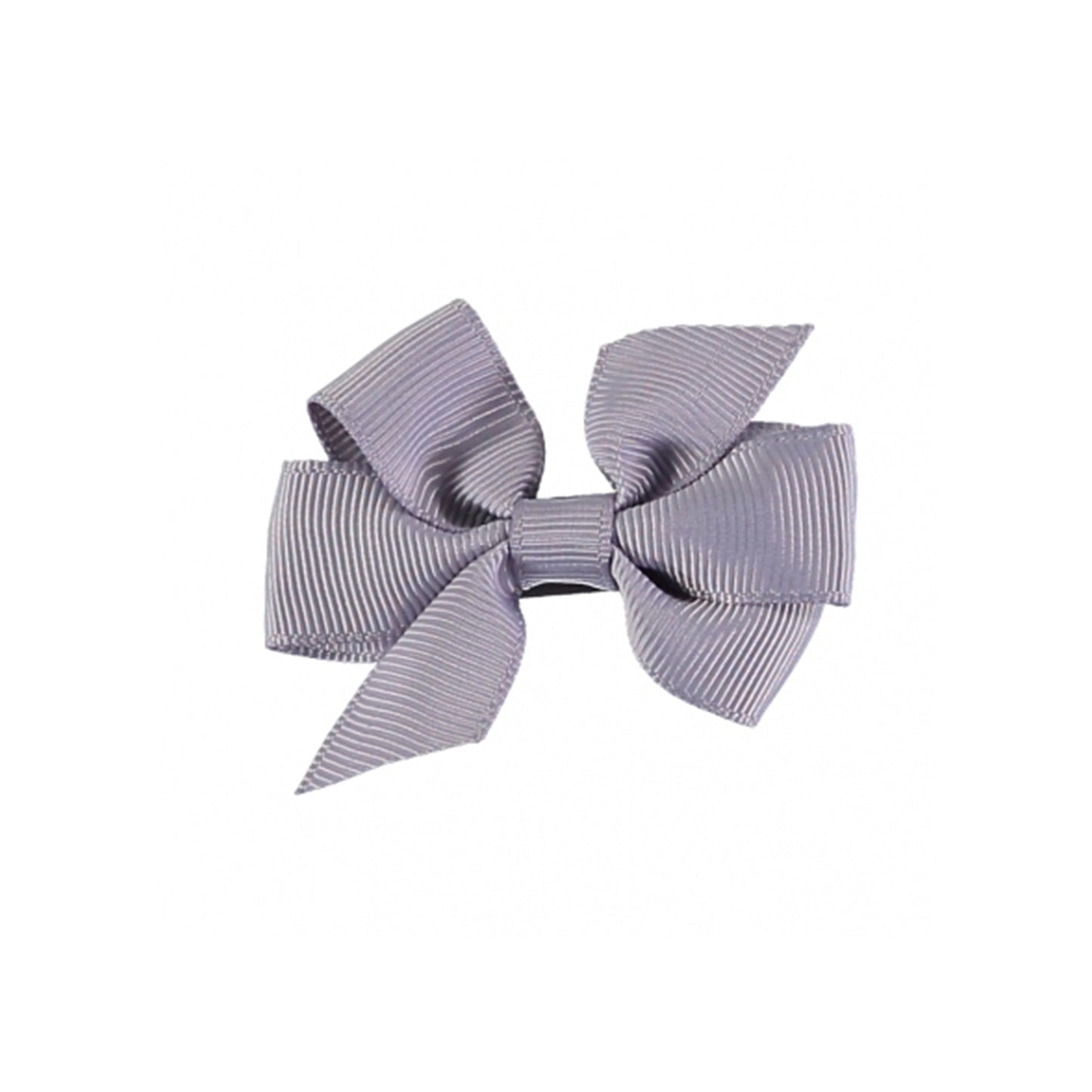 Girls Dusty Lavender Grosgrain Hair Clip