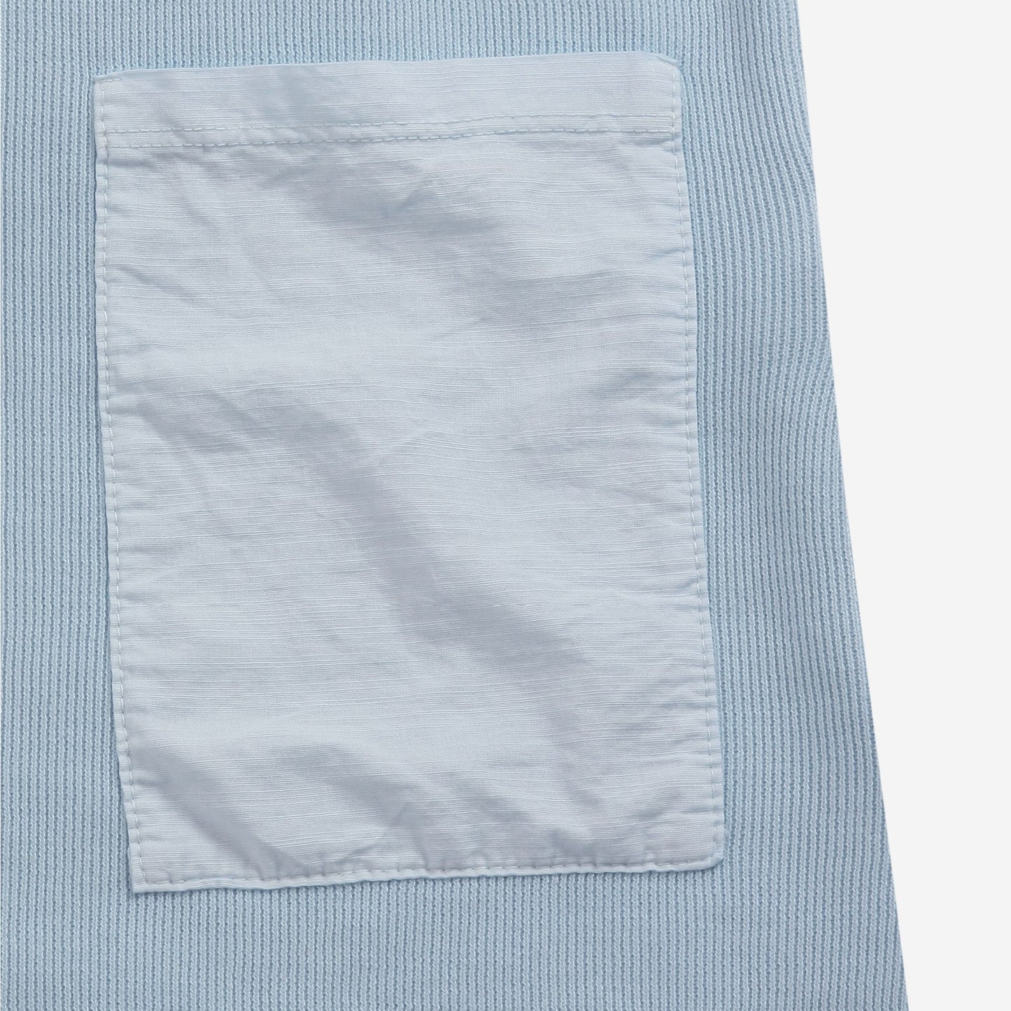 女童蓝色印花棉连衣裙