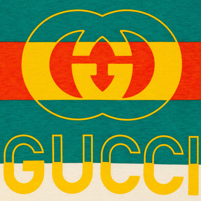 儿童绿色Logo棉T恤