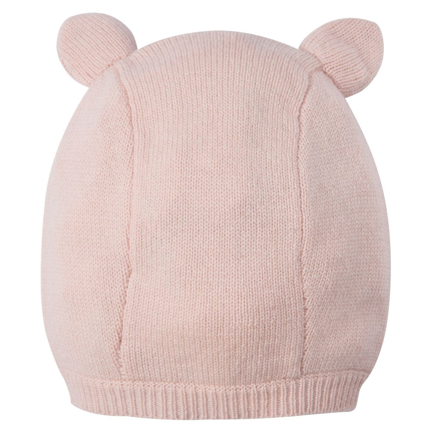 Chips Baby Girls Pink Wool&Cashmere Balaclava With Ears