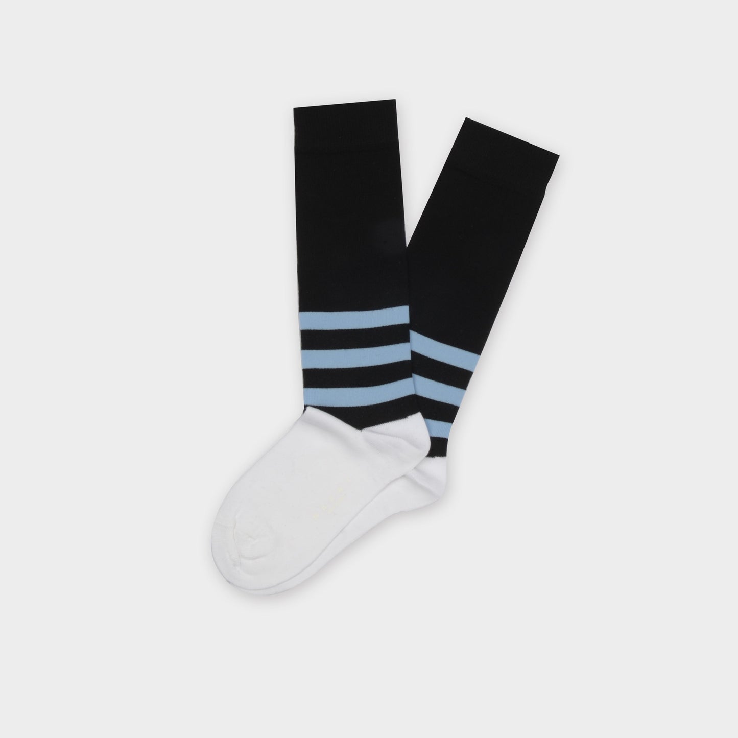 Girls & Boys Black Cotton Socks