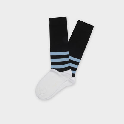 Girls & Boys Black Cotton Socks